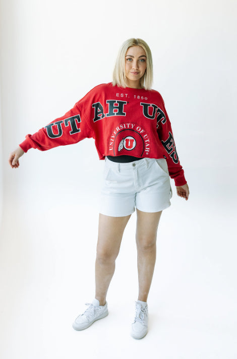 Utah Phipps Split Cropped Longsleeve